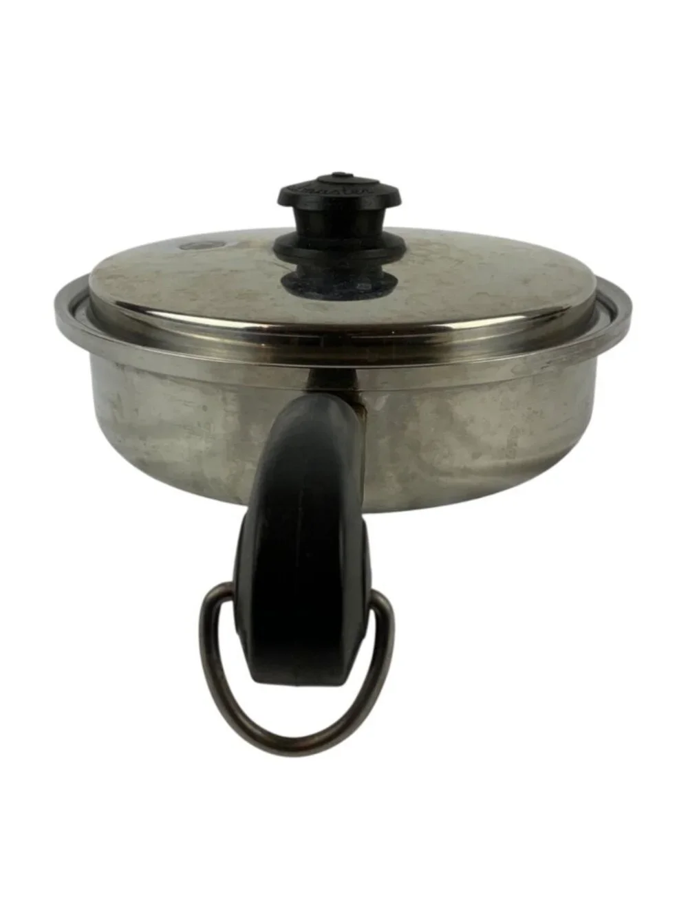 Saladmaster T304S Stainless Steel 9 inch Skillet With Vapo Lid Made in USA